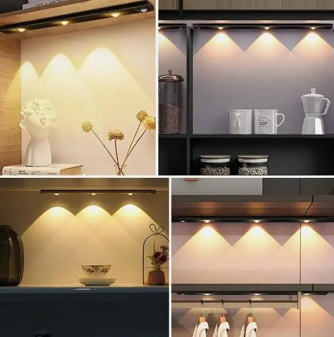 LED Power Motion Sensor Cabinet With USB Rechargeble