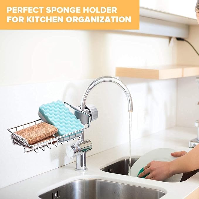Stainless Steel Adjusting Multifunctional Over Kitchen Sink Clamp