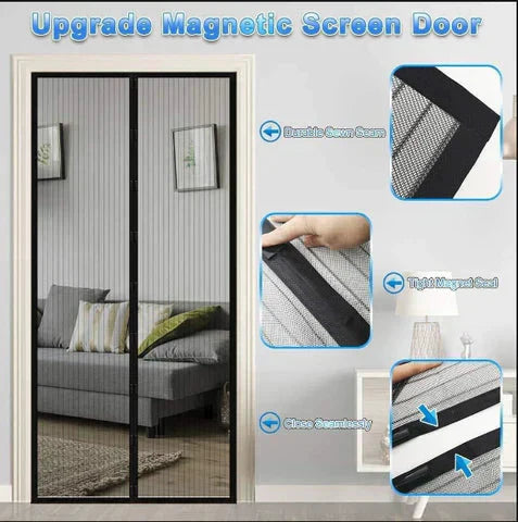 Magnetic Mosquito Screen Door