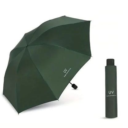 UV Protection Auto Open & Close Compact Travel Umbrella | Windproof & Waterproof