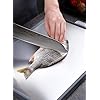 Double-Sided Stainless Steel Rectangular Shape Chopping Board
