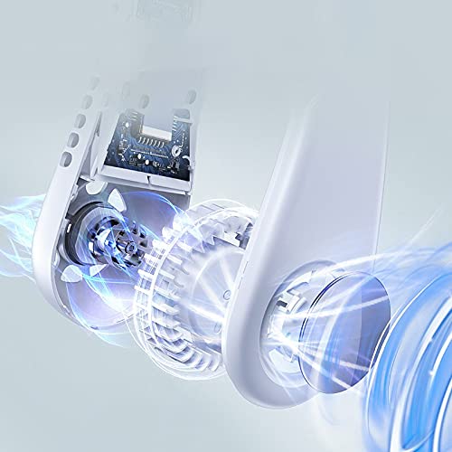 Portable Neck Fan, Hands Free Wearable Bladeless Fan