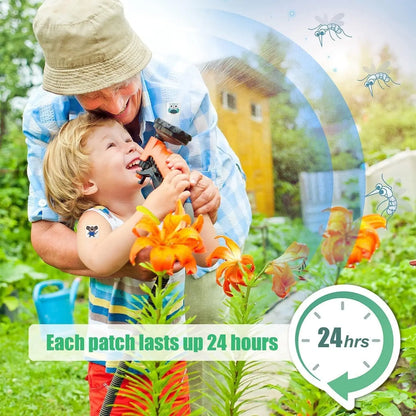 Mosquito Repellent Patches (Pack of 36 Patches)(Buy 1 Get 1 Free)
