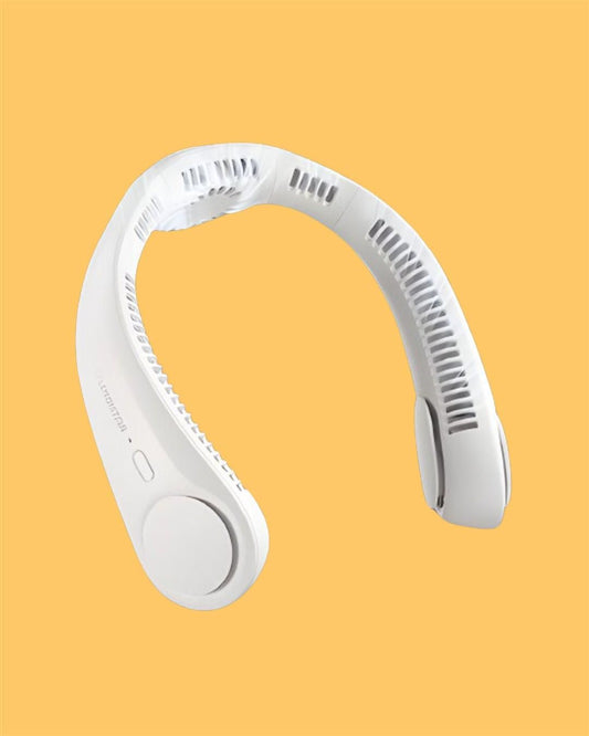Portable Bladeless Neck Fan - 360° Cooling Rechargeable Wearable Fan