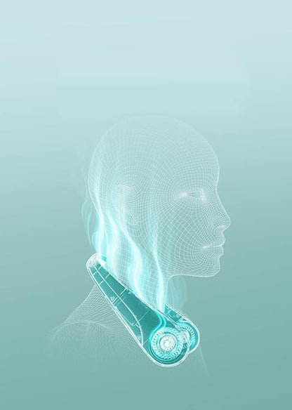 Portable Neck Fan, Hands Free Wearable Bladeless Fan