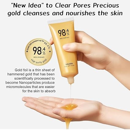 Gold Peel Off Mask - Anti-Wrinkle, Anti-Aging Gold Face Mask