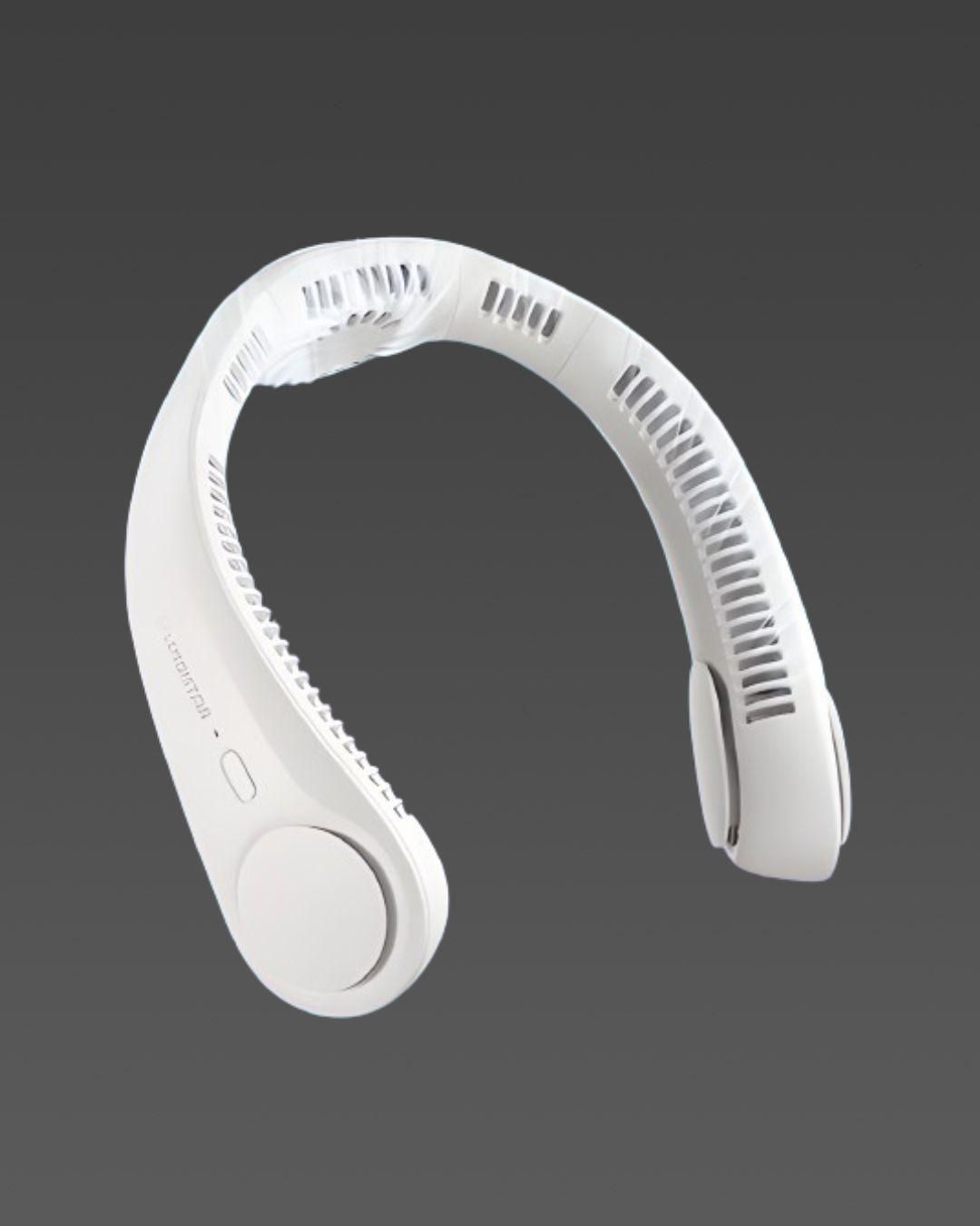 Portable Bladeless Neck Fan - 360° Cooling Rechargeable Wearable Fan