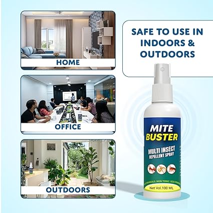 Mite Buster and Repellent Spray - 100ml