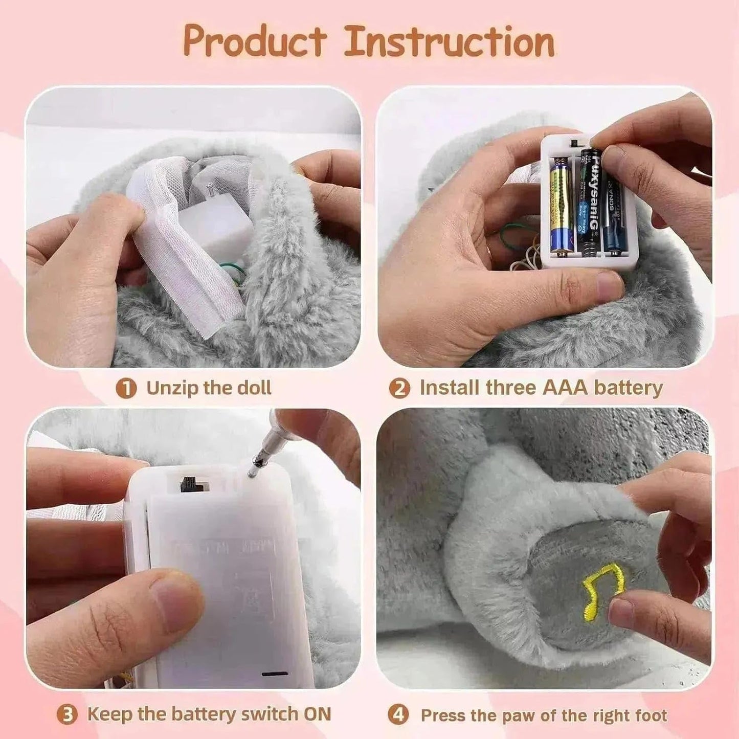 Breathing Elephant with 4 modes