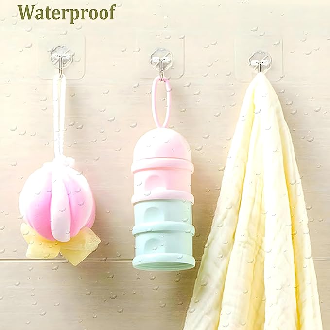 Self Adhesive Wall Hooks (Pack of 10)