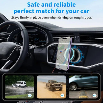 Vacuum Magnetic Suction Phone Holder