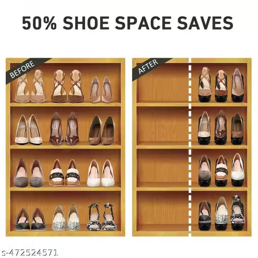 Shoe Slots Organizer for Closet ( PACK OF 10 )