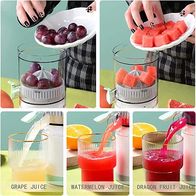 🍊 USB Rechargeable Electric Citrus Juicer | Portable Wireless Fruit Squeezer