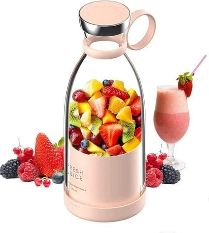 Portable USB Juicer Blender 300ml | Rechargeable Mini Smoothie Maker for Travel