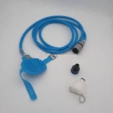 Pet BathingPet Bathing Tool with Sprayer & Soft Silicone Brush | Dog & Cat Shower Grooming Glove  Tool - Cleaning Washing Massager Scrubber Brush for Dog