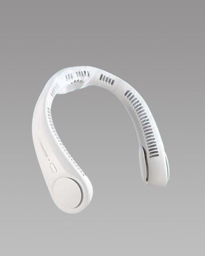 Portable Bladeless Neck Fan - 360° Cooling Rechargeable Wearable Fan