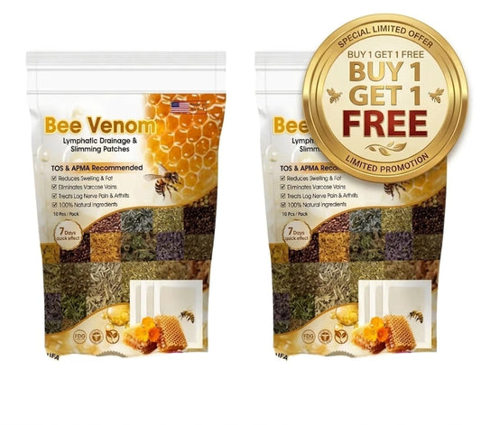 Bee Venom Lymphatic Drainage & Slimming Patches (Pack of 2) – Natural Detox & Swelling Relief