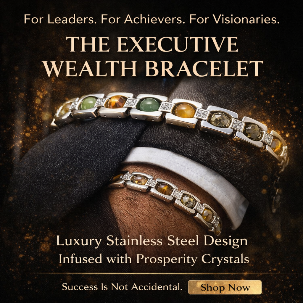 Dhan Yog Luxury Bracelet for Wealth, Success & Prosperity | Green Aventurine, Tiger Eye, Citrine, Pyrite & Quartz Bracelet for Men