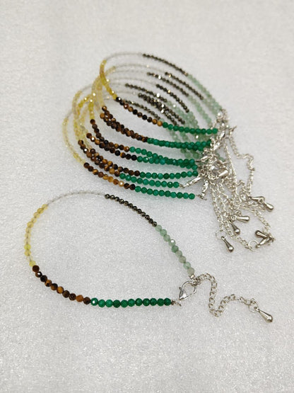 Dhan Yog Crystal Anklet