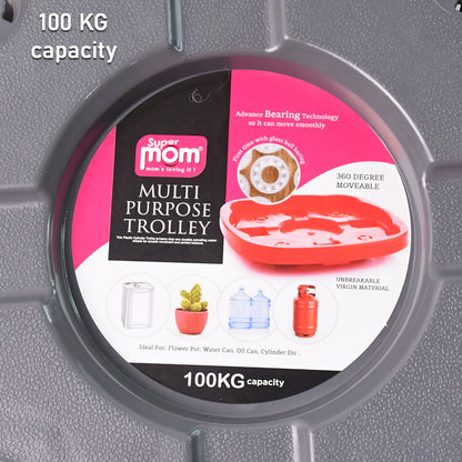 Multi Purpose Heavy Duty Gas Cylinder/Flower Pot Trolley