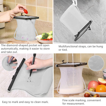 Reusable Silicone Food Storage Bag 3 Bag Set