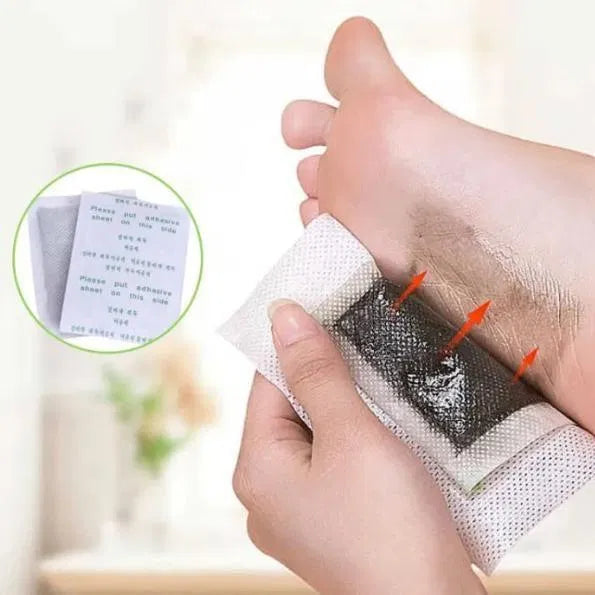 Detox Foot Patches (Buy 1 Get 1 Free) | Natural Overnight Detox Pads for Relaxation, Better Sleep & Body Cleansing | Herbal Foot Detox Strips for Energy & Wellness
