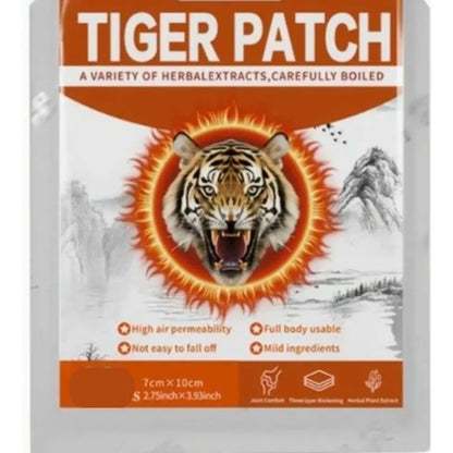 Tiger Patch Herbal Body Patch (10 PCS) | Full Body Use Pain Relief Patch