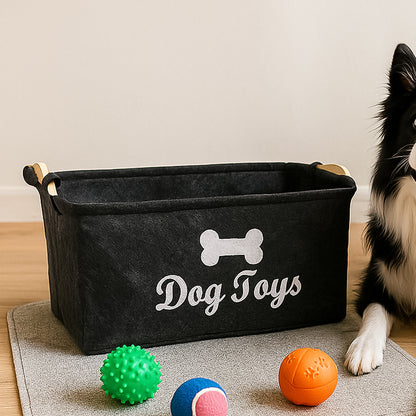 Pet Toy Storage Basket - ( 39  29  17 Cm  1 Pc)