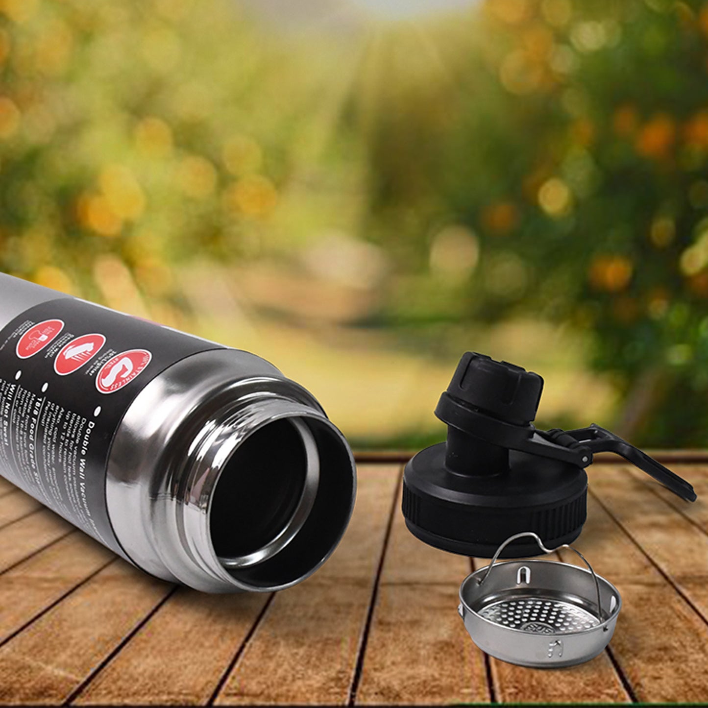 Stainless Steel Insulated Water Bottle (800ml) | 24H Cold, 12H Hot – Droptique