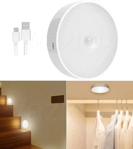 Motion Sensor & Intelligent Body Induction Lamp (Pack of 3)