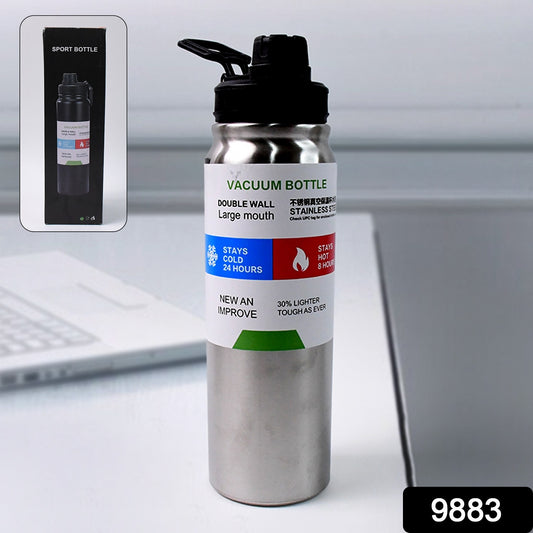 Stainless Steel Insulated Water Bottle (800ml) | 24H Cold, 12H Hot – Droptique